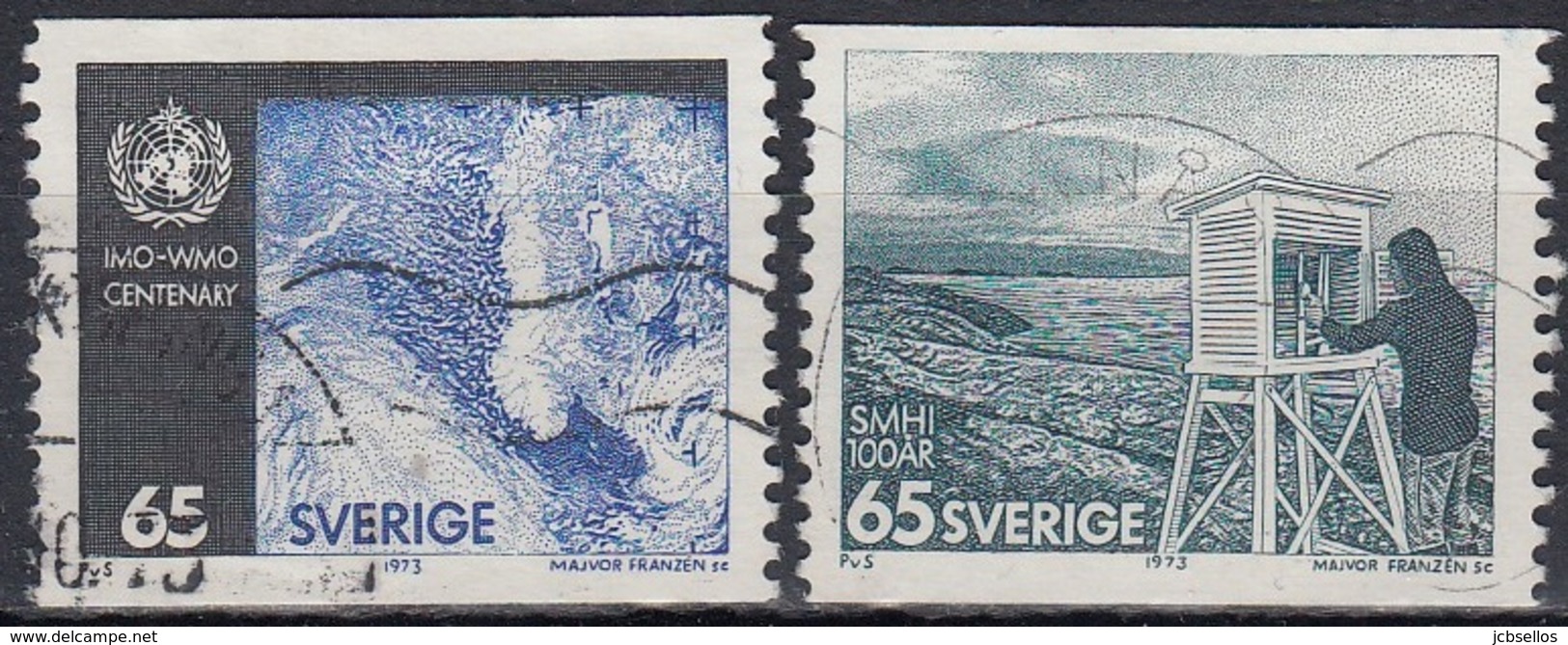 SUECIA 1973 Nº 785/86 USADO - Gebruikt