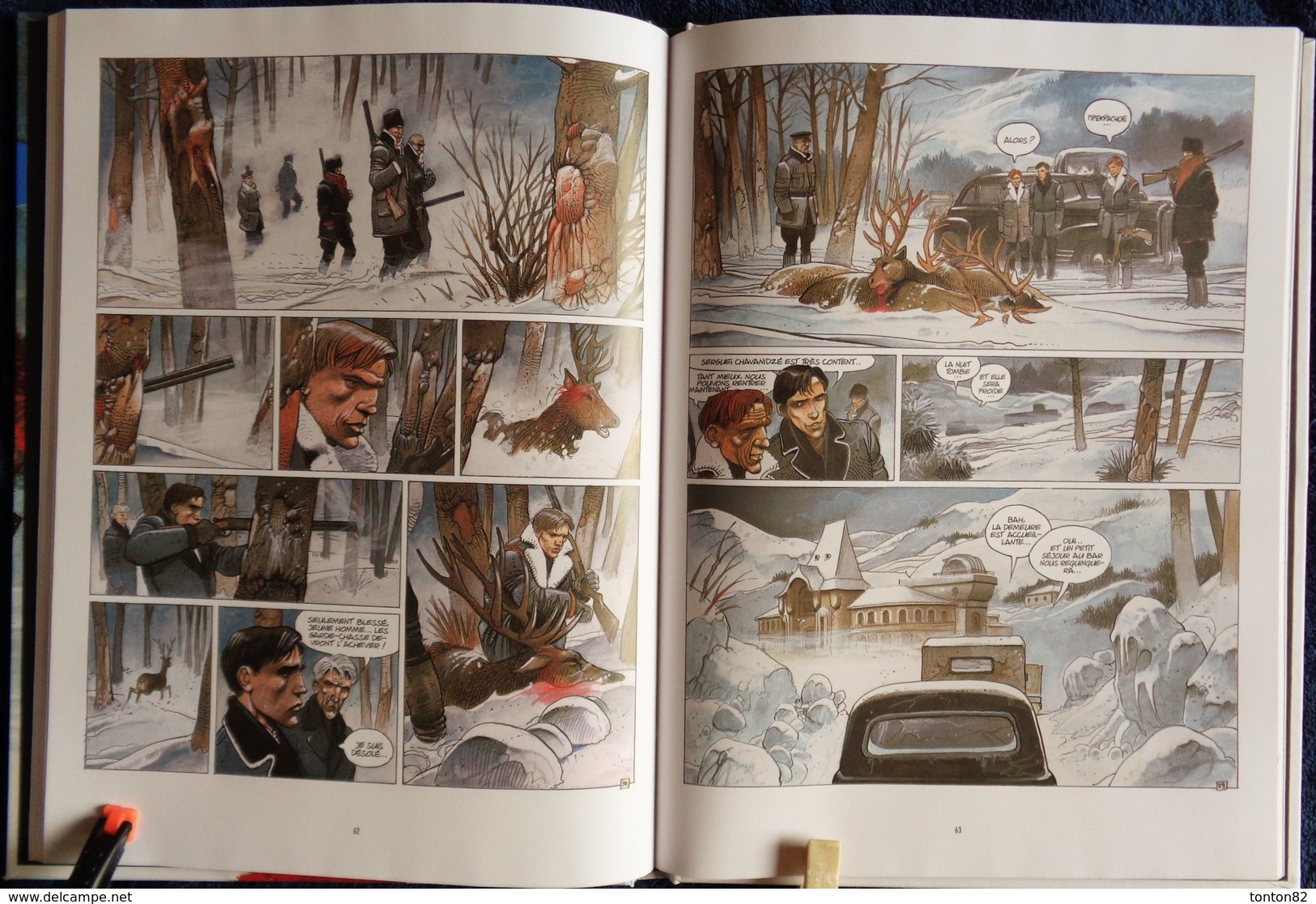 Enki Bilal - Pierre Christin - Partie de chasse - Casterman - ( 2014 ) .