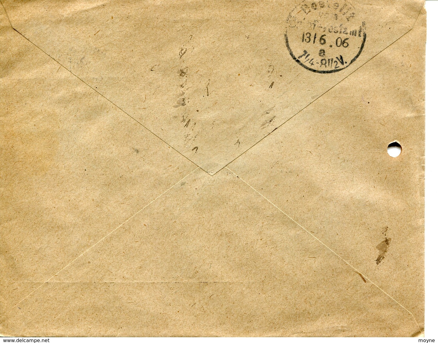 62   Allemagne -  GREIFSWALD  à  BERLIN  - De Julius SCHLESINGER - ENVELOPPE RECOMMANDEE - 1906    3 TIMBRES - Briefe U. Dokumente