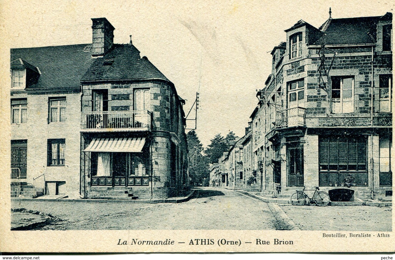 N°74345 -cpa Athis -rue Brion- - Athis De L'Orne