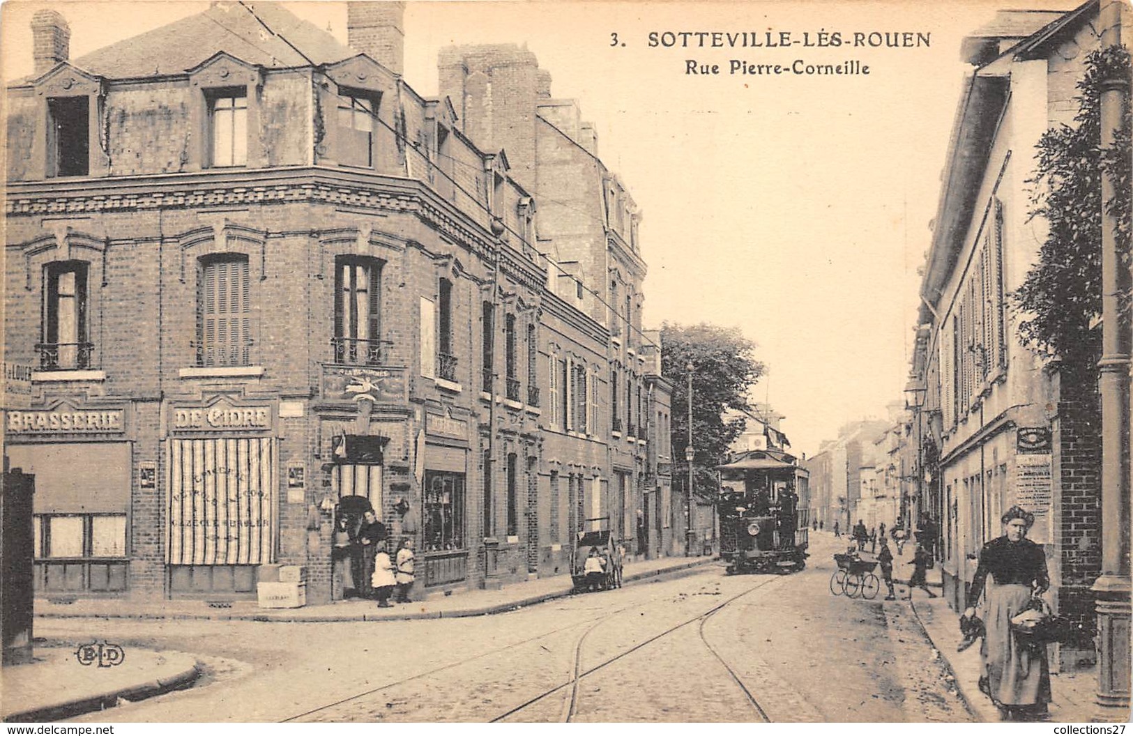 76-SOTTEVILLE-LES-ROUEN- RUE PIERRE CORMEILLE - Sotteville Les Rouen