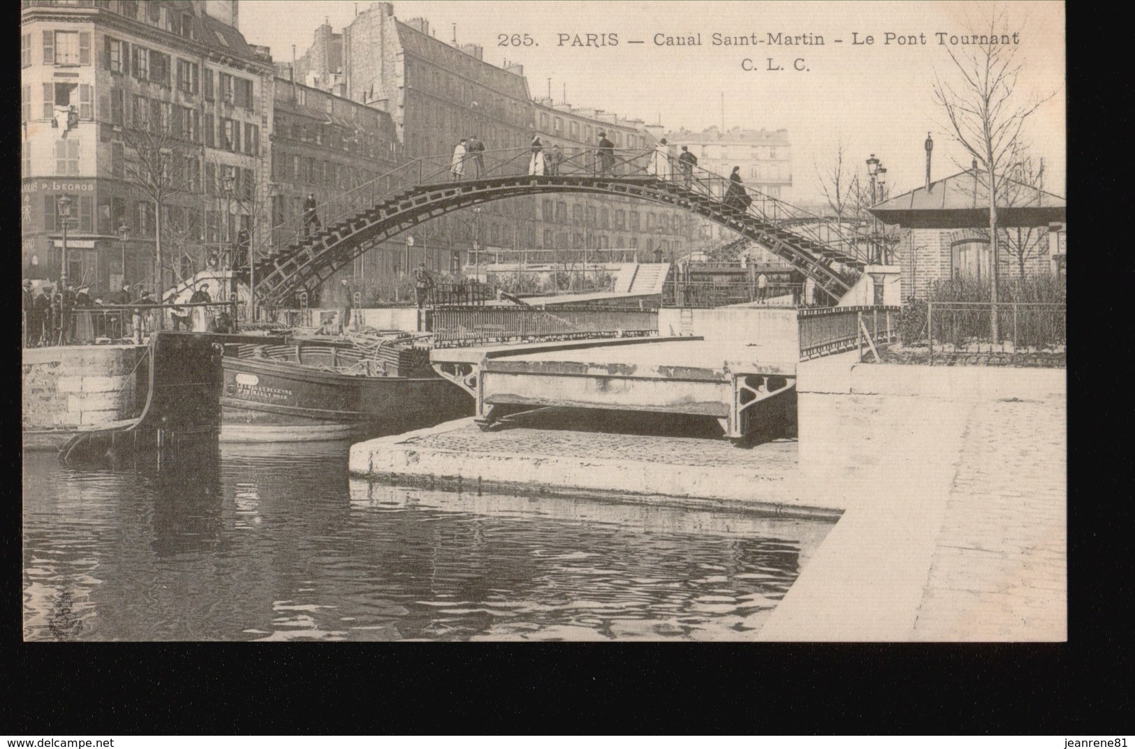 LOT575.....SELECTION 5 CPA PARIS ...LA SEINE - 5 - 99 Postales