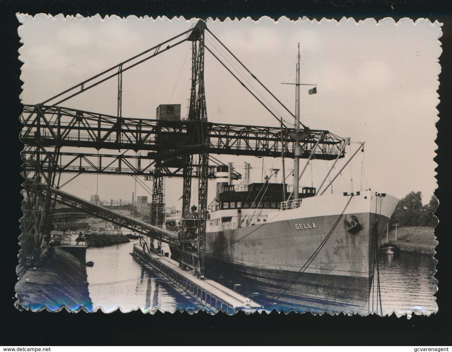 FOTOKAART  ZELZATE - ZICHT OP KANAAL EN KUKLMAN FABRIEKEN - Zelzate