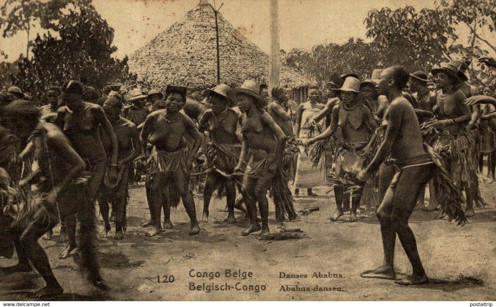 CONGO DANSES ABABUA - Congo Belga