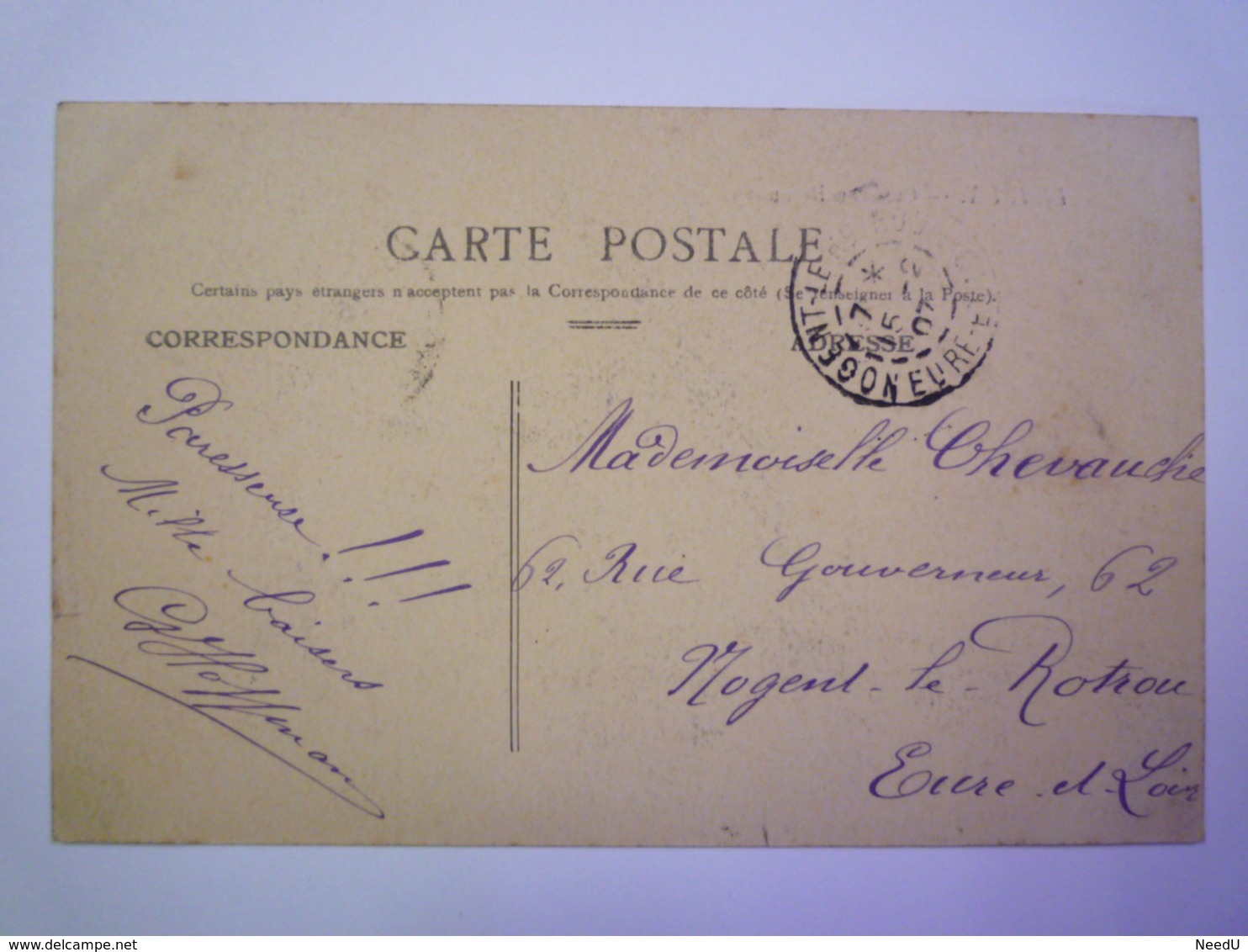 GP 2019 - 1707  LISIEUX  (Calvados)  :  CASERNE DELANAY   1907   XXX - Lisieux