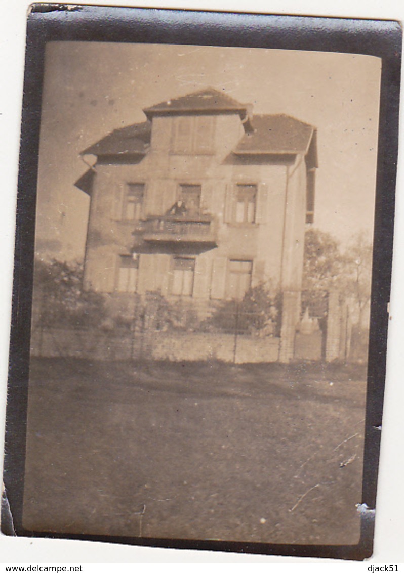 Ancienne Photographie / Maison / Sarrebourg Rue.......... Octobre 1921 - Lieux