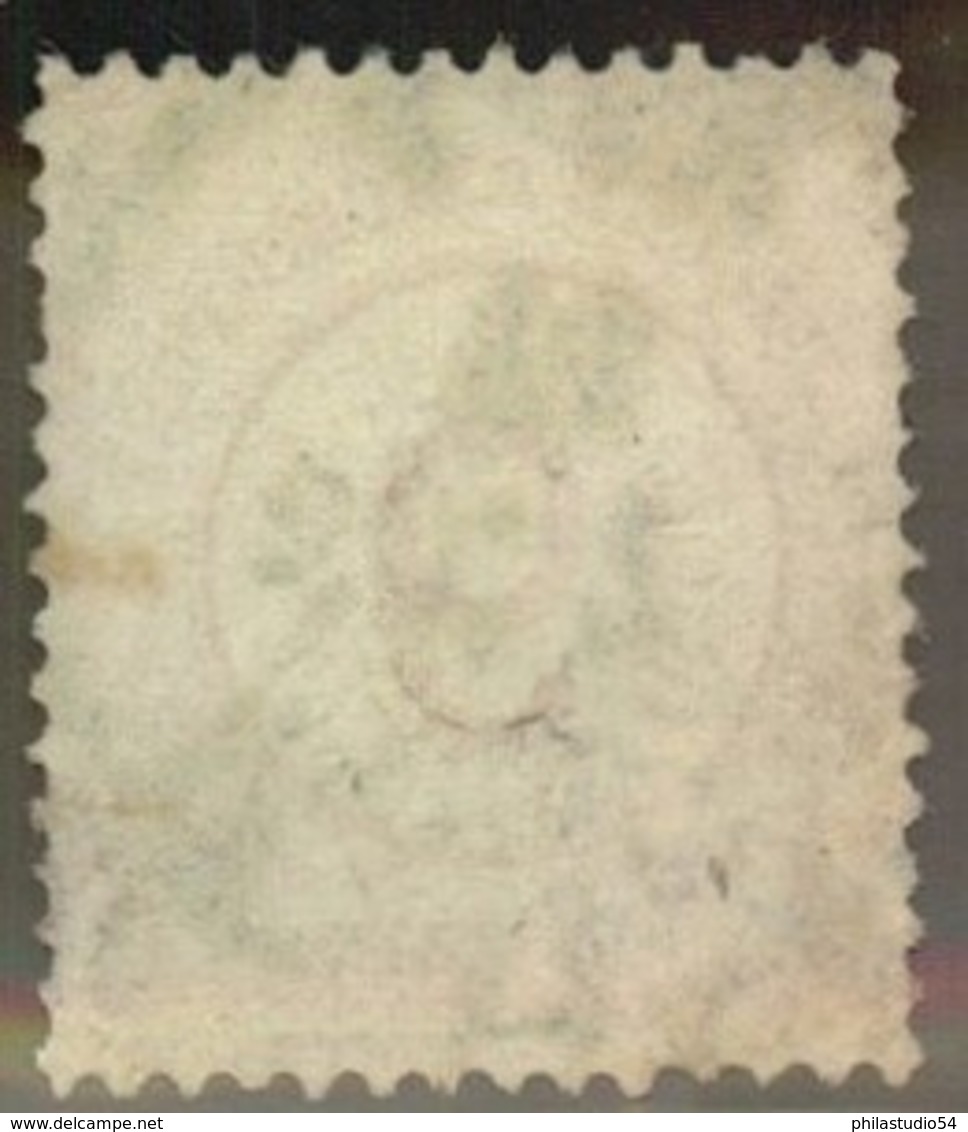 1874, 9 Auf 9 Kreuzer  Gestempelt, Links Nachgezähnt. Michel 600,-,günstiger Kückenfüller - Gebraucht