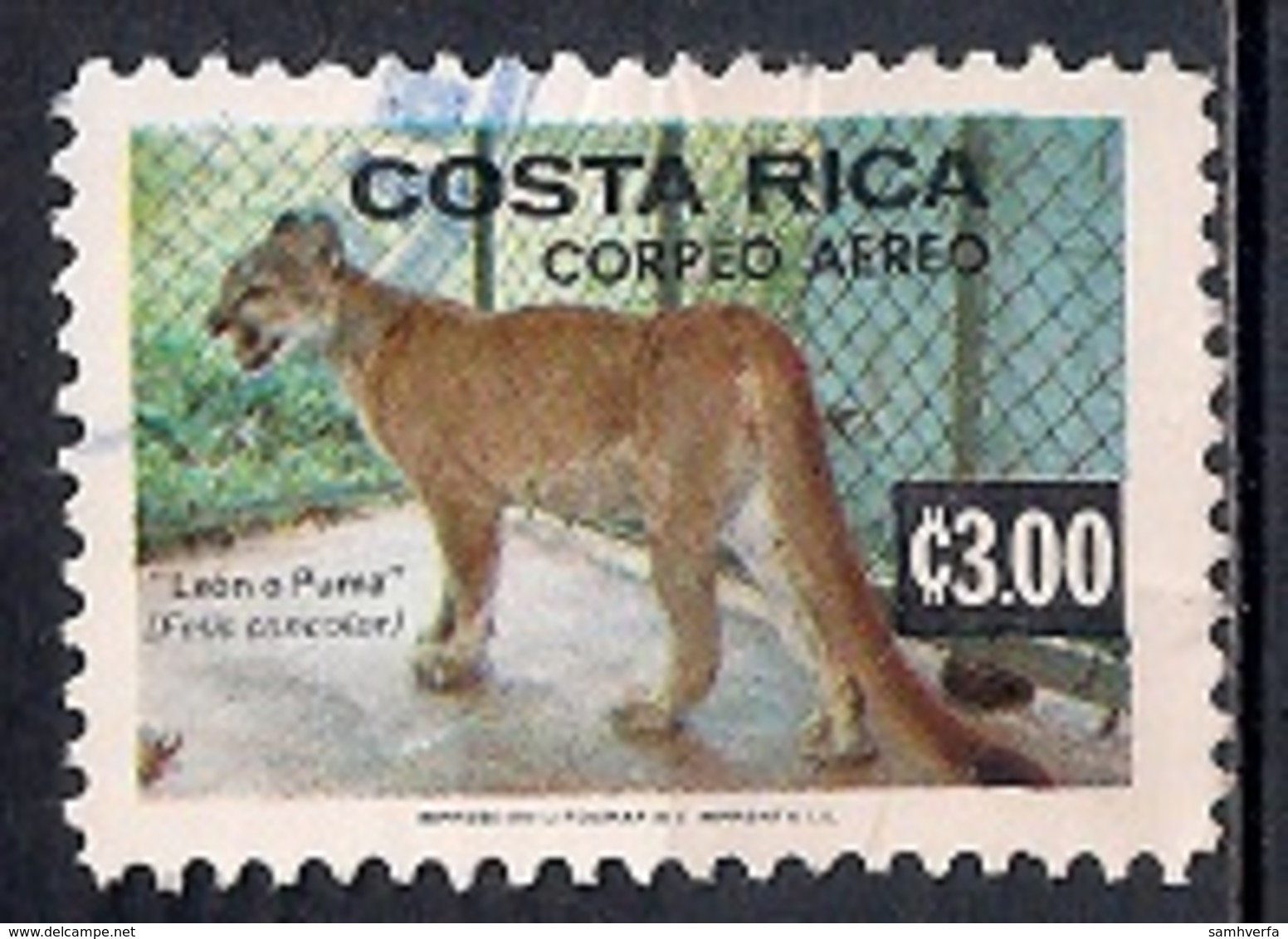 Costa Rica 1980 - Airmail - Fauna - Costa Rica