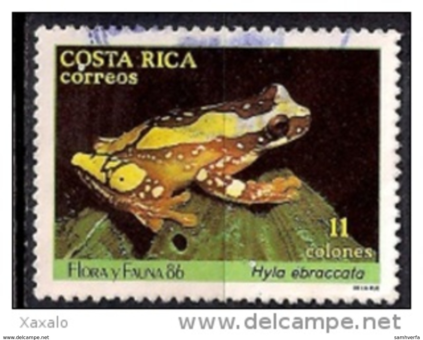 Costa Rica 1986 - Flora And Fauna - Bats And Frogs - Costa Rica