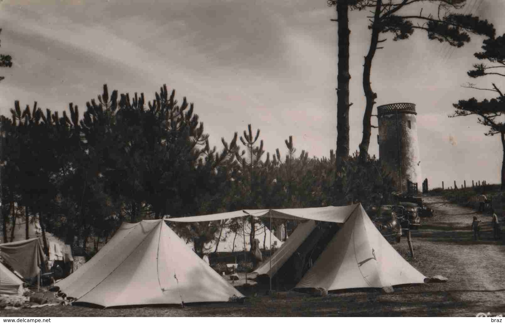 CPSM  Ile De Noirmoutiers Camping De La Cère - Ile De Noirmoutier