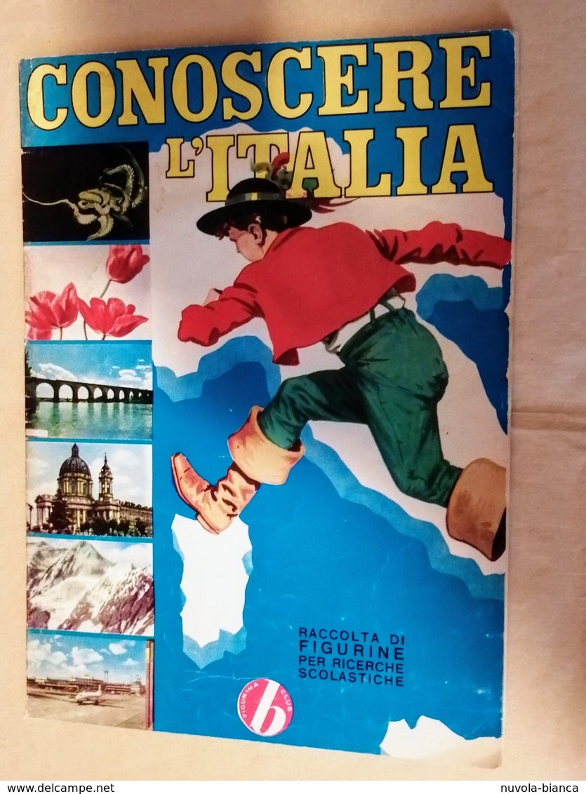 Conoscere L'Italia Album Vuoto Anno 50,60 Ottimo Edizione Baggioli - Other & Unclassified