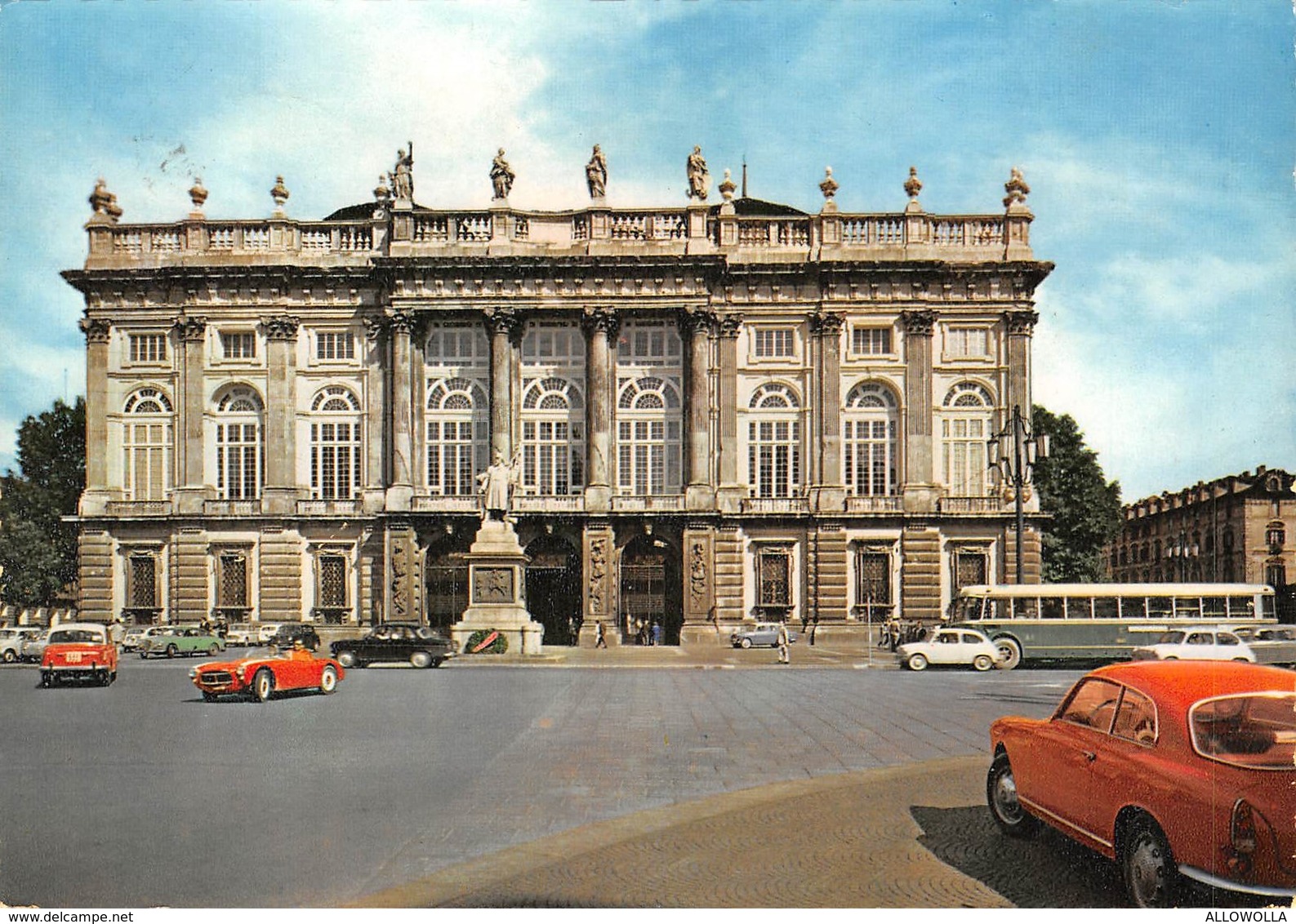 4718"TORINO-PALAZZO MADAMA" AUTO '60 - CART. POST. OR. SPED.1964 - Palazzo Madama