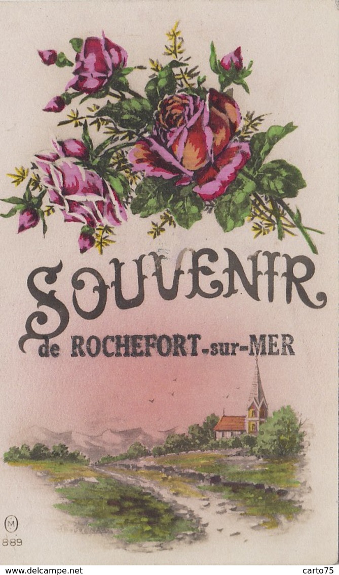 Rochefort-sur-Mer 17 - Fantaisie Souvenir De Rocherfort - Rochefort