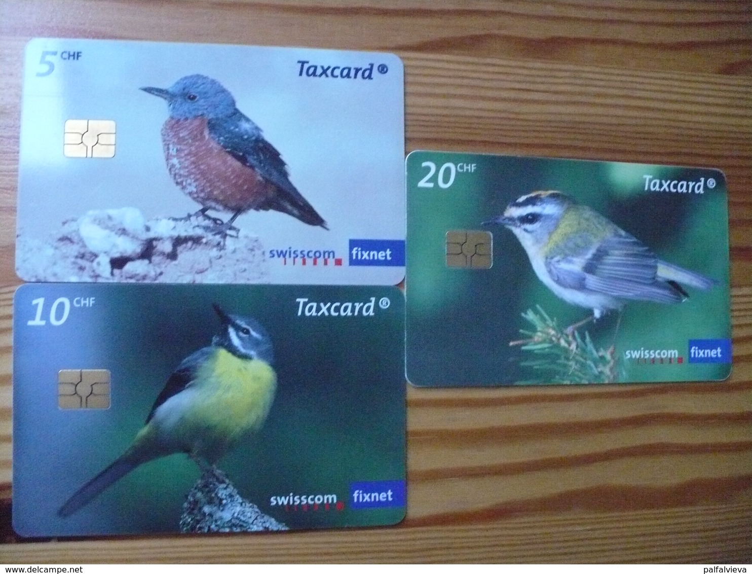 Phonecard Set Switzerland - Bird - Svizzera