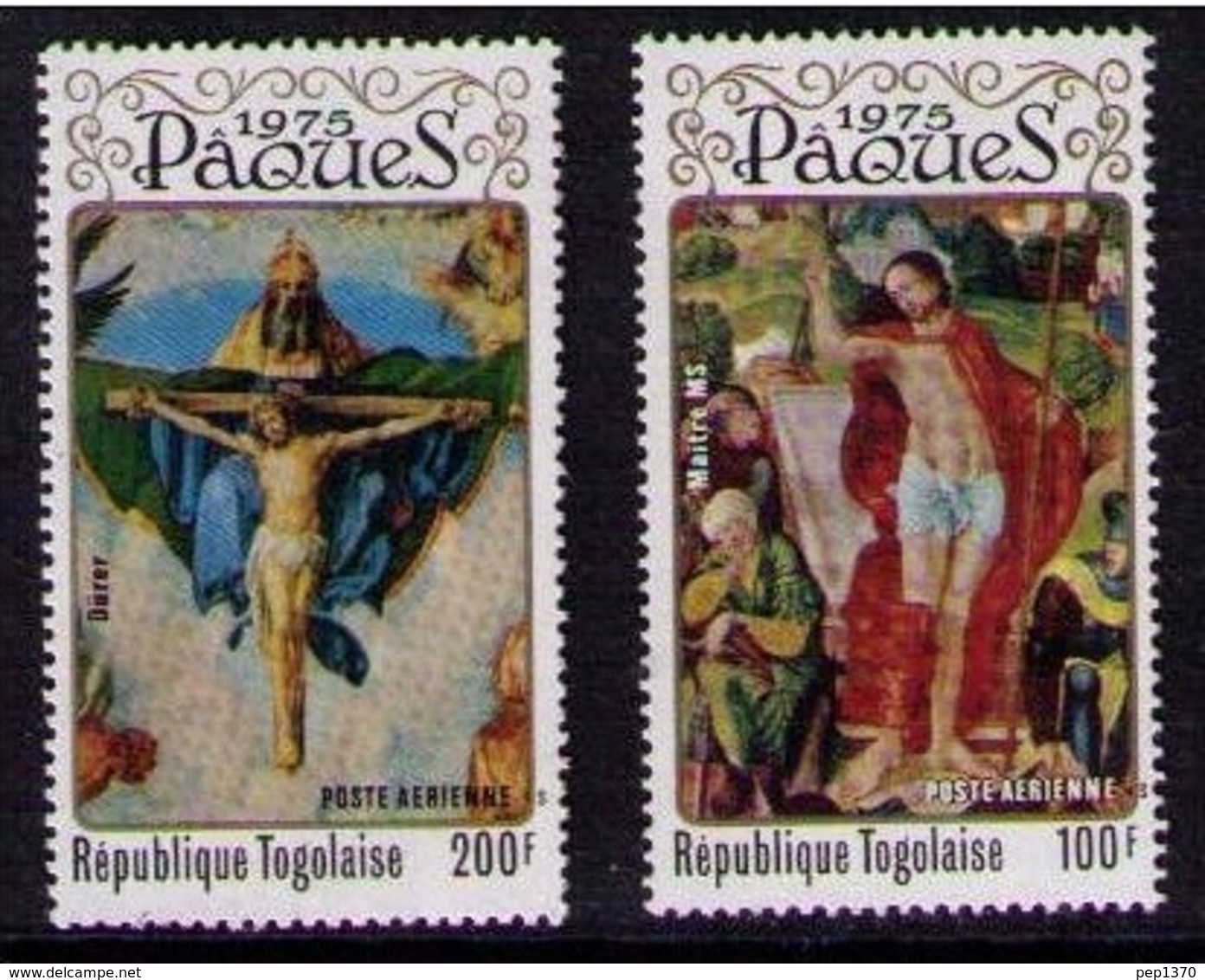 TOGO 1975 - PASCUA -PAQUES - EASTER - Yvert Nº A248-249** - Togo (1960-...)