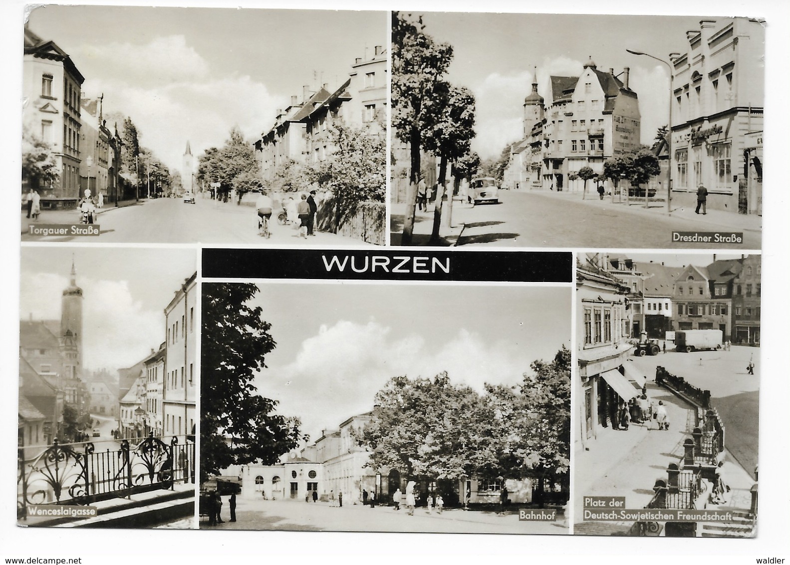 7250  WURZEN  -  MEHRBILD  1972 - Wurzen