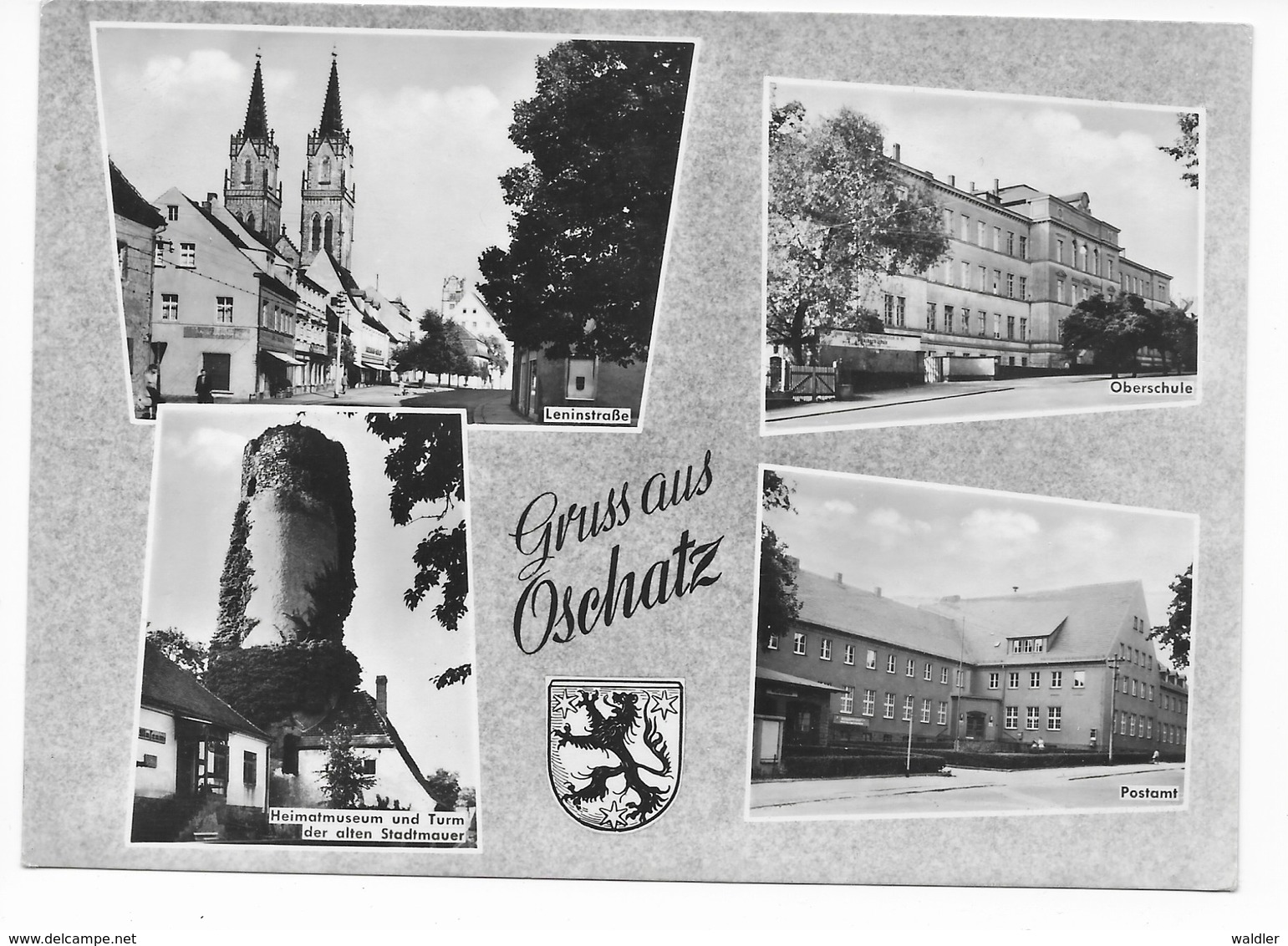 7260  OSCHATZ  -  MEHRBILD  1961 - Oschatz