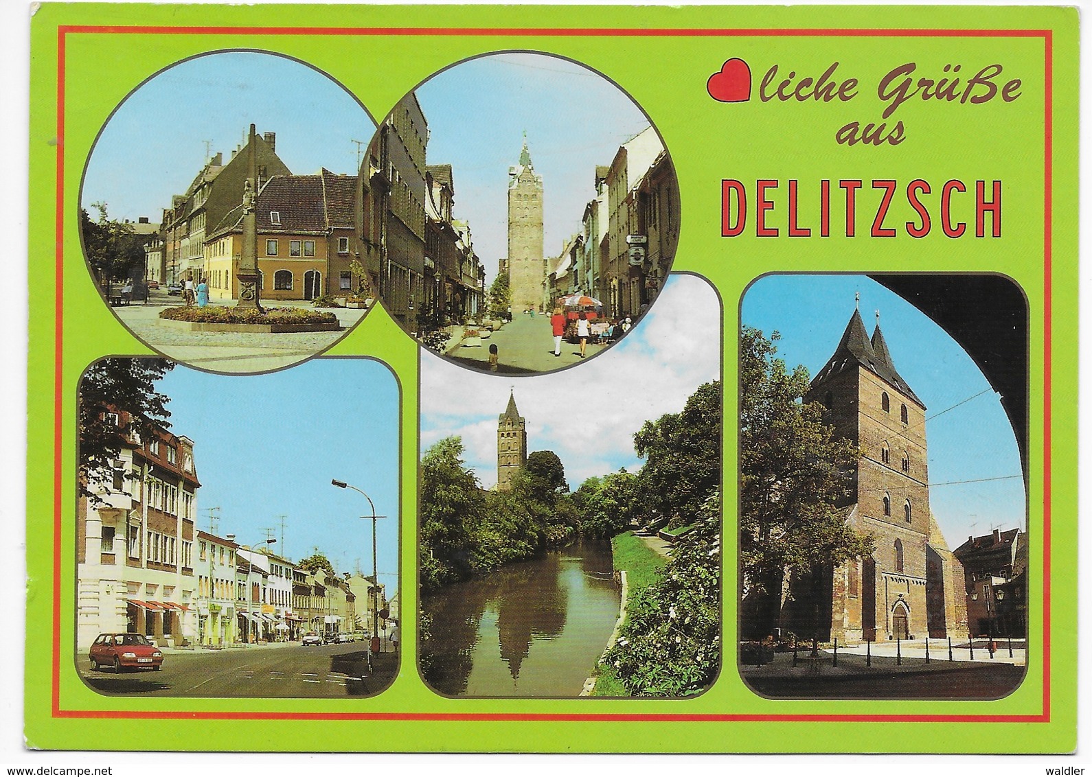 7270  DELITZSCH  -  MEHRBILD - Delitzsch