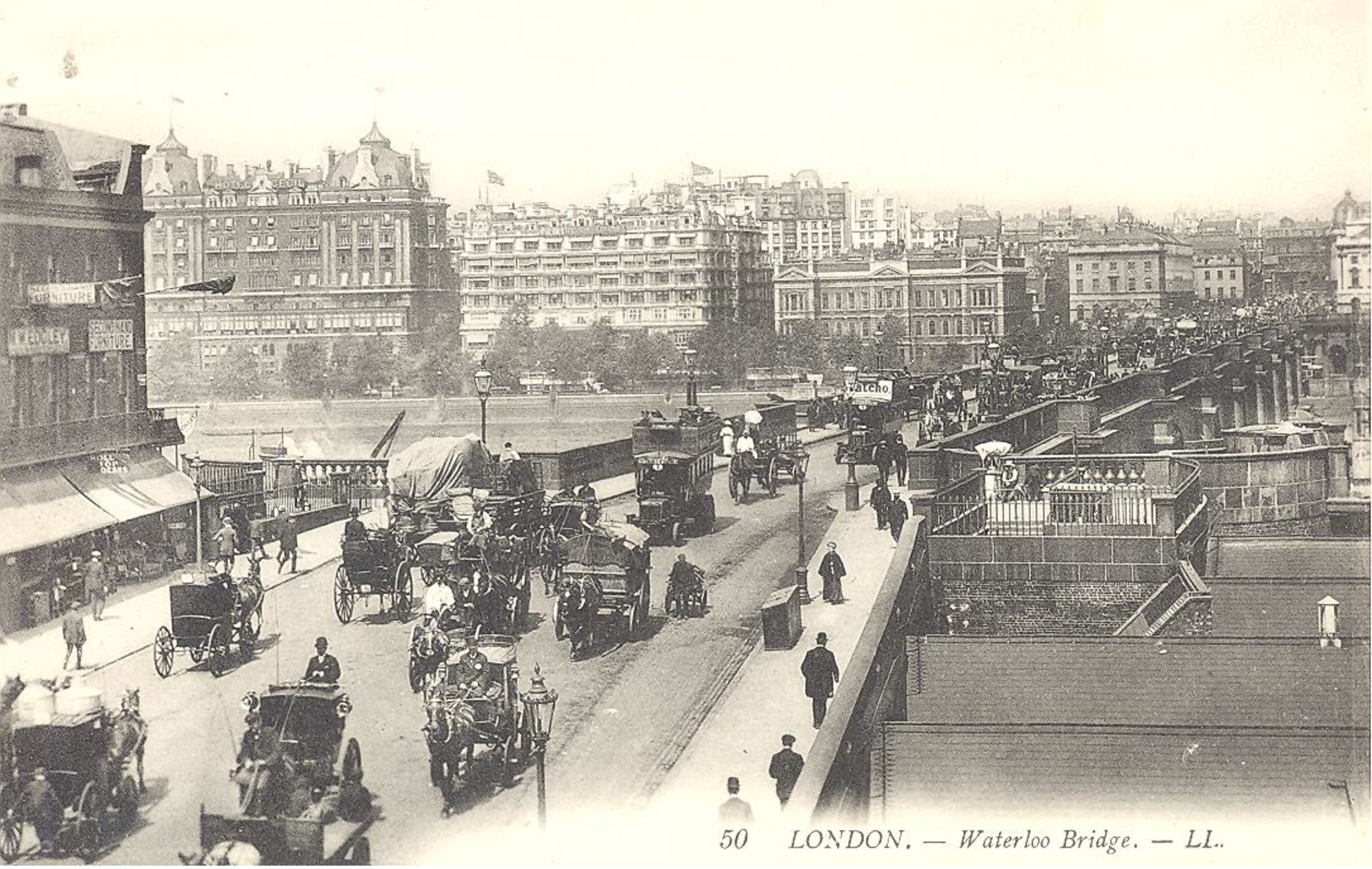 LONDON   Waterloo Bridge  Around 1910 - Altri & Non Classificati