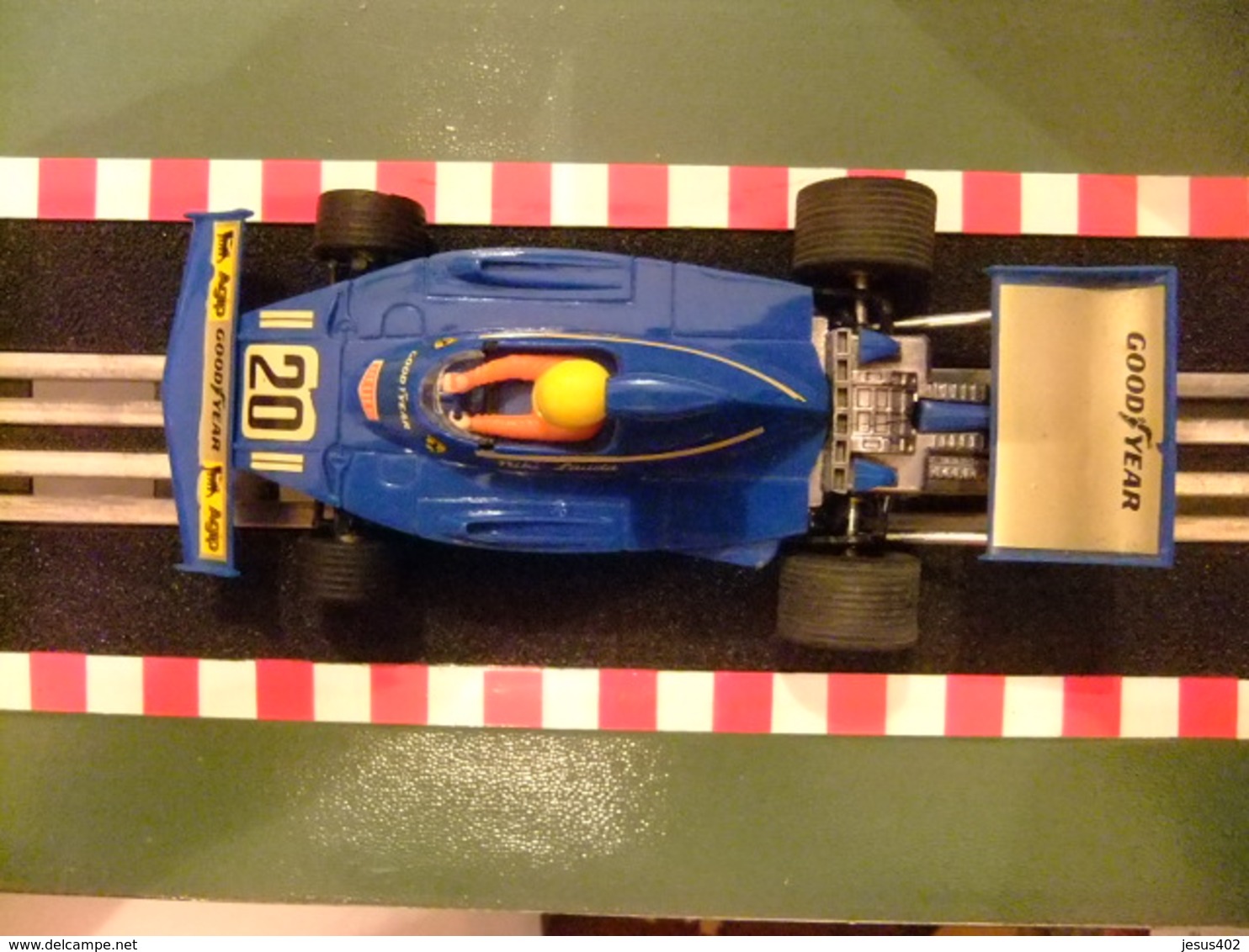 SCALEXTRIC EXIN FERRARI B3 F1 Azul  20 NIKI LAUDA Ref.4052 Made In Spain - Road Racing Sets