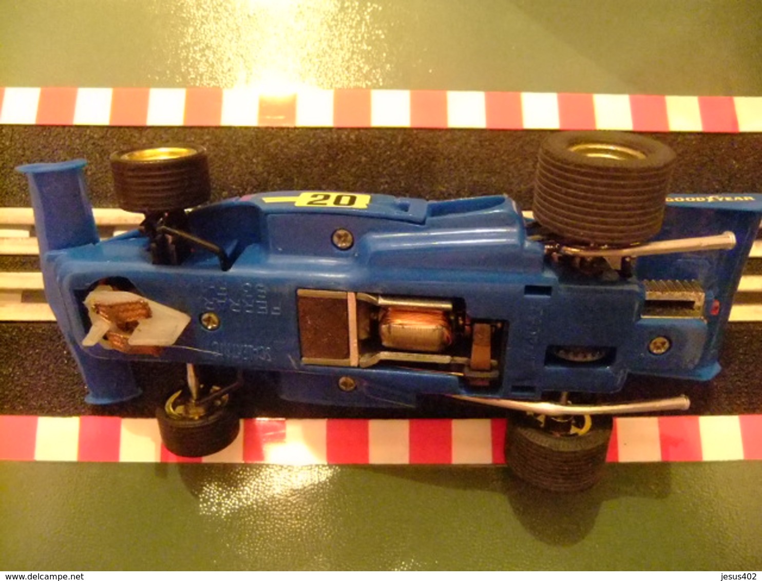 SCALEXTRIC EXIN FERRARI B3 F1 Azul  20 NIKI LAUDA ref.4052 Made in Spain