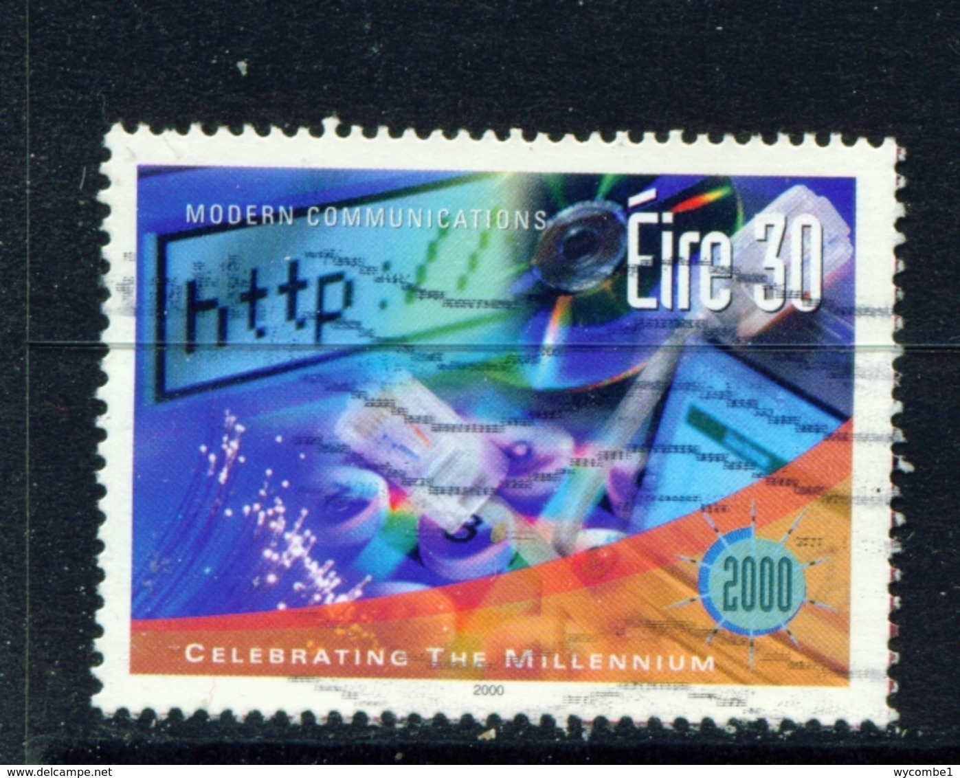 IRELAND  -  2000 World Events 30p Used As Scan - Used Stamps