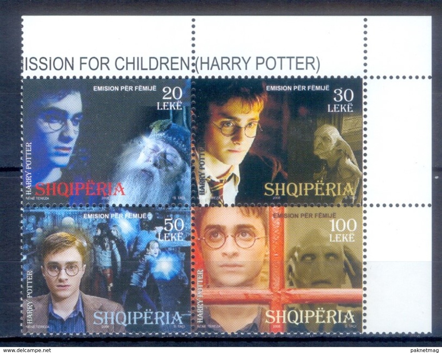 G66- Albania 2008. Emission For Children Harry Potter. - Albania