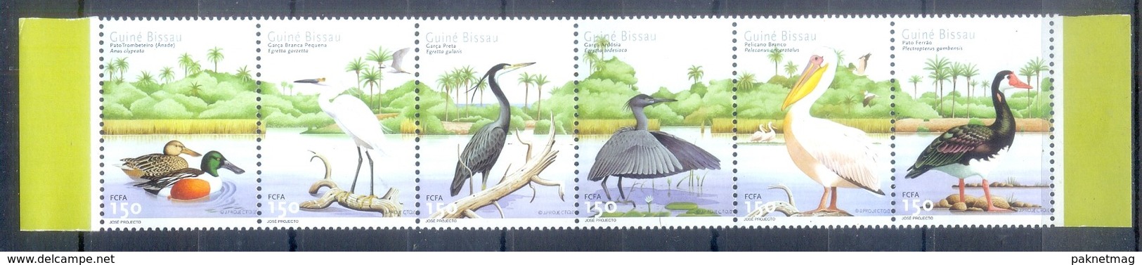 G77- Guinea Guine Bissau 2001 Marine Birds. - Guinea-Bissau