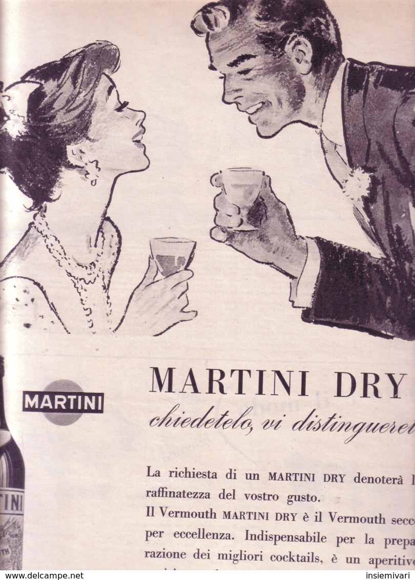 (pagine-pages)PUBBLICITA' MARTINI   Oggi1957/34. - Altri & Non Classificati