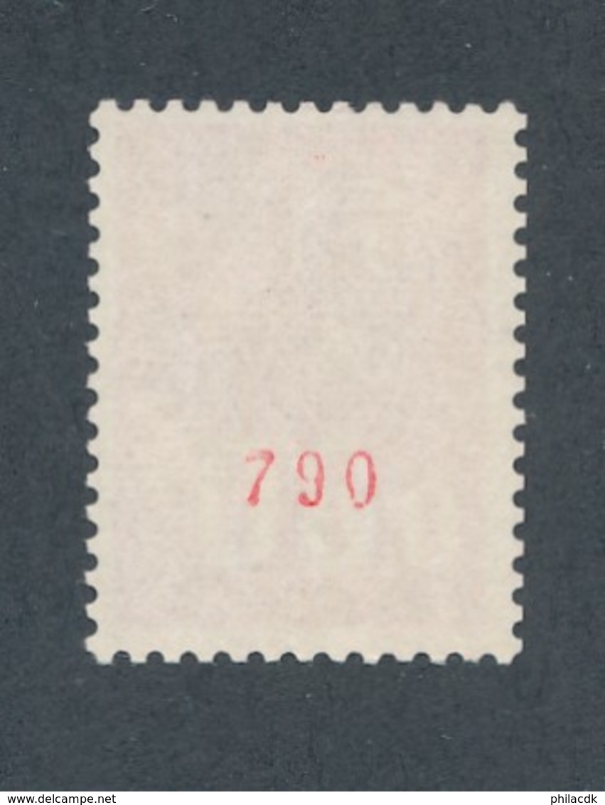 FRANCE - TYPE BECQUET N°YT 1816c) NUMERO ROUGE GOMME TROPICALE NEUF** SANS CHARNIERE -  COTE YT : 25€ - 1974 - 1971-1976 Marianne De Béquet