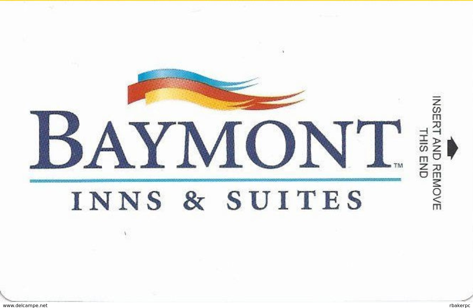Baymont Inns & Suites Hotel Room Key Card - Hotel Keycards