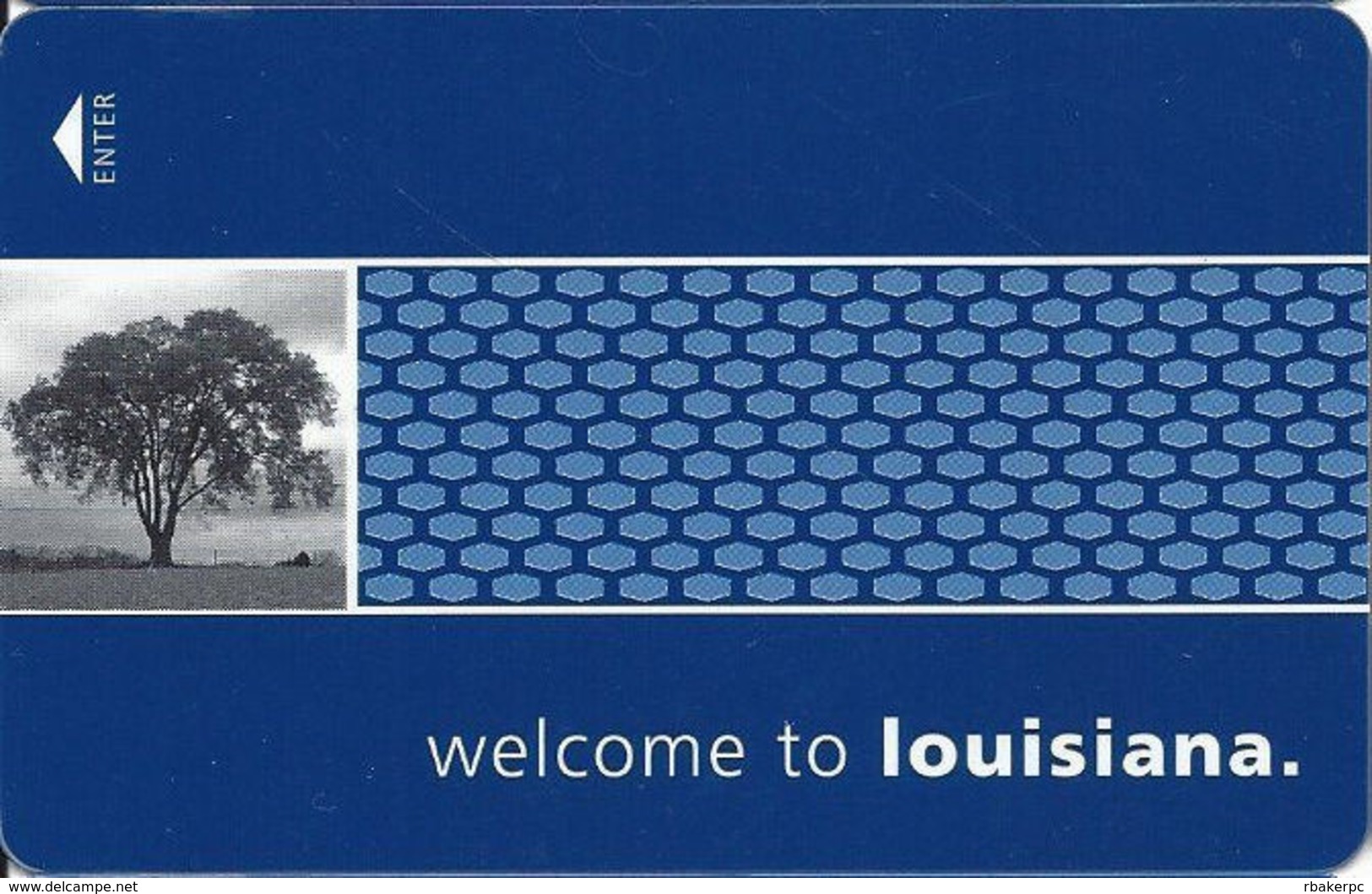 Hampton Louisina Hotel Room Key Card - Hotel Keycards