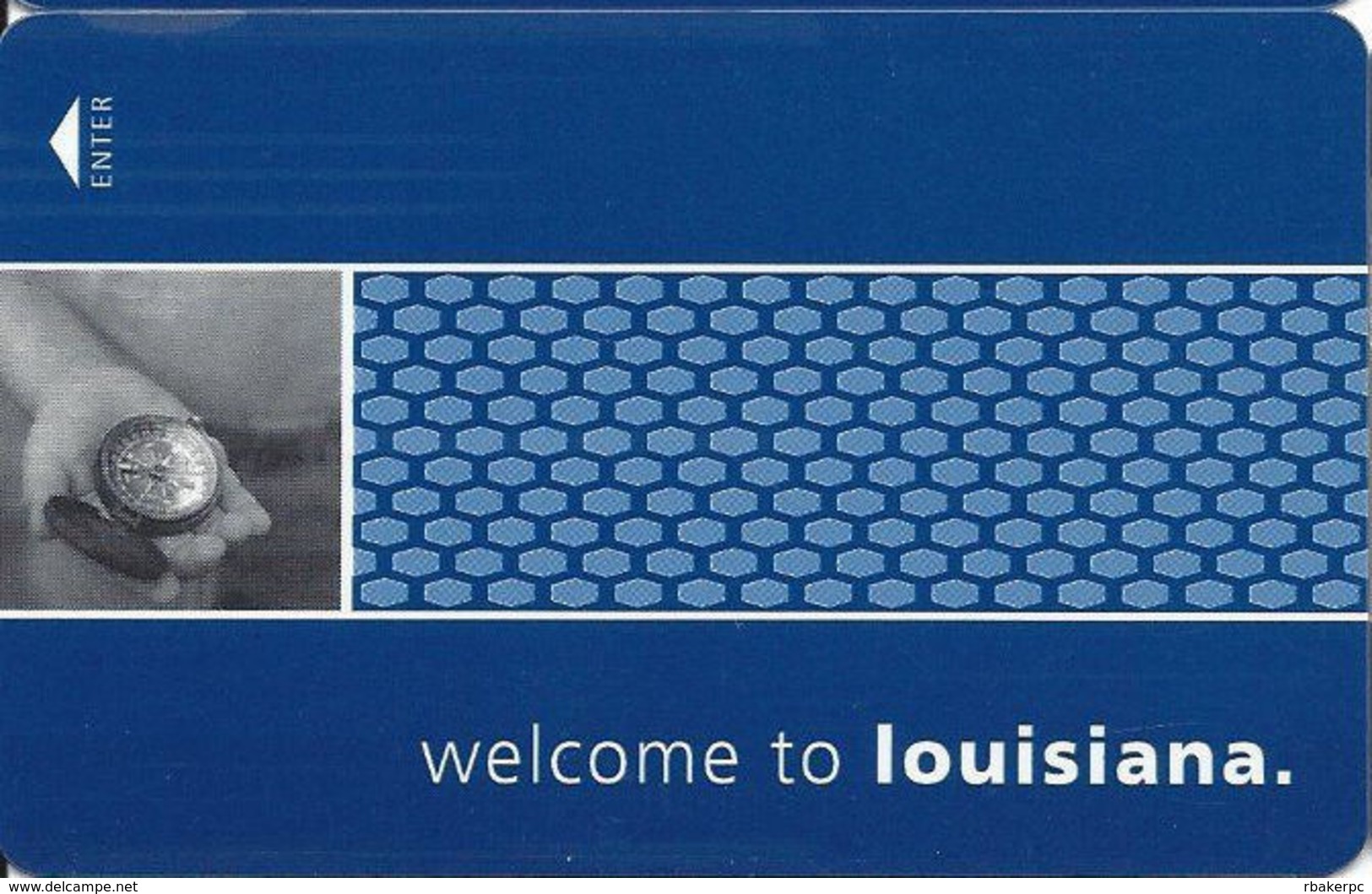 Hampton Louisina Hotel Room Key Card - Hotel Keycards