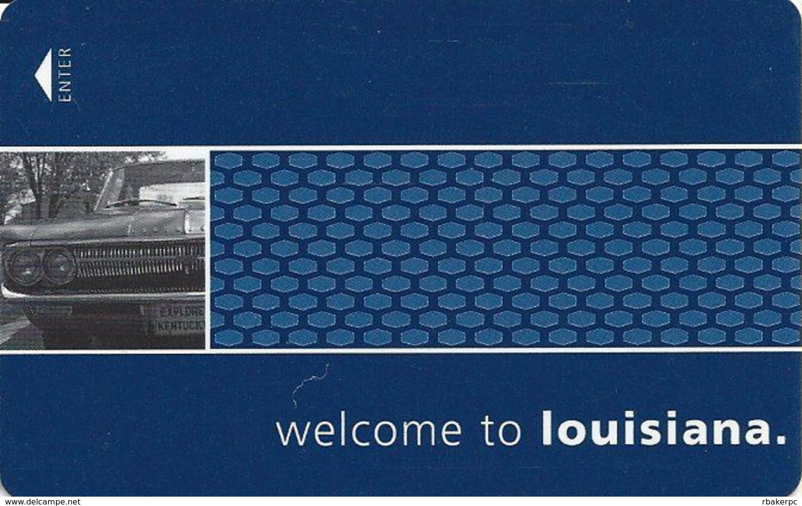 Hampton Louisina Hotel Room Key Card - Hotel Keycards