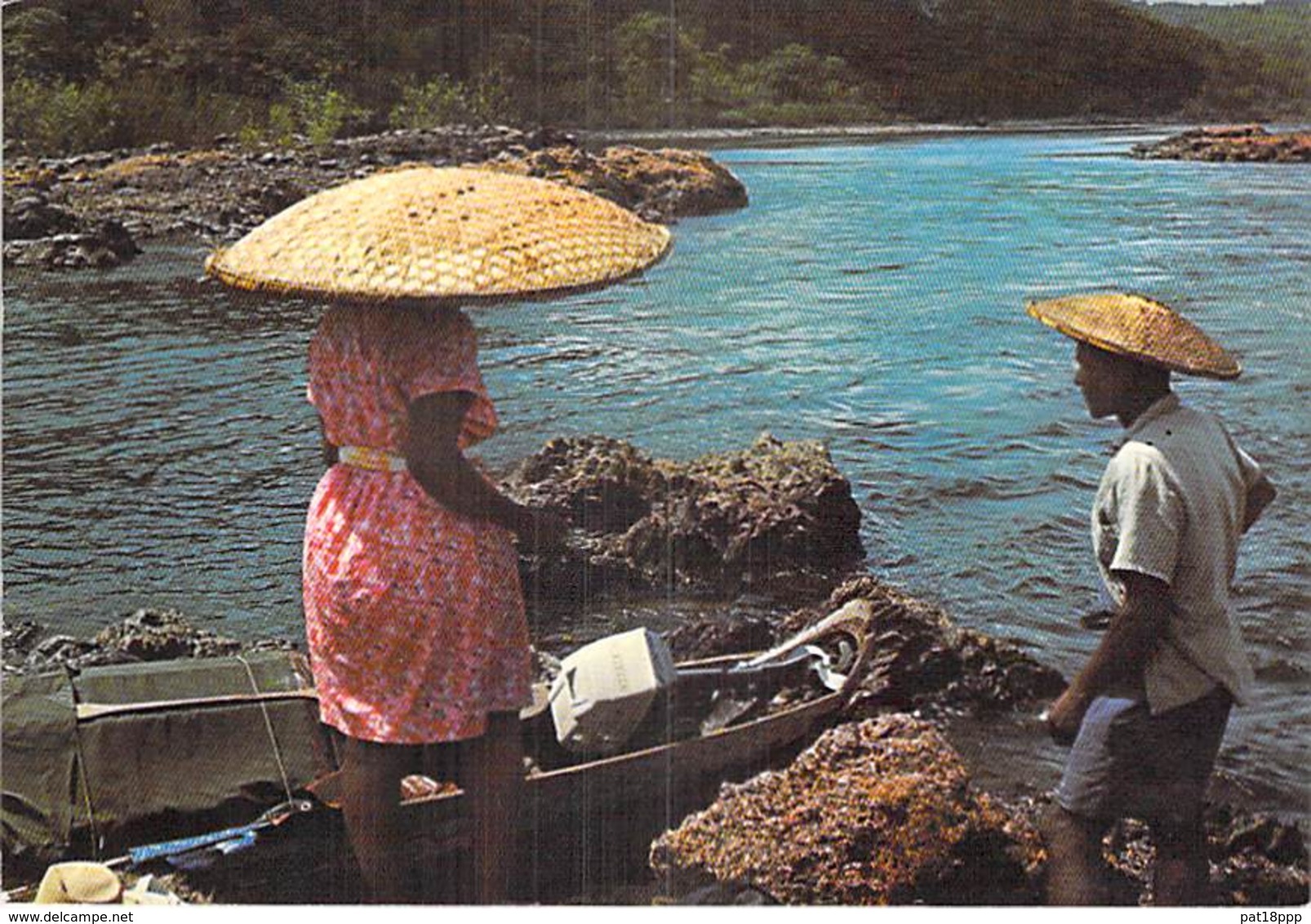 GUYANE FRANCAISE French Guiana - Le KATOURI ( Chapeau Traditionnel Du Pays ) CPSM Grand Format - - Autres & Non Classés