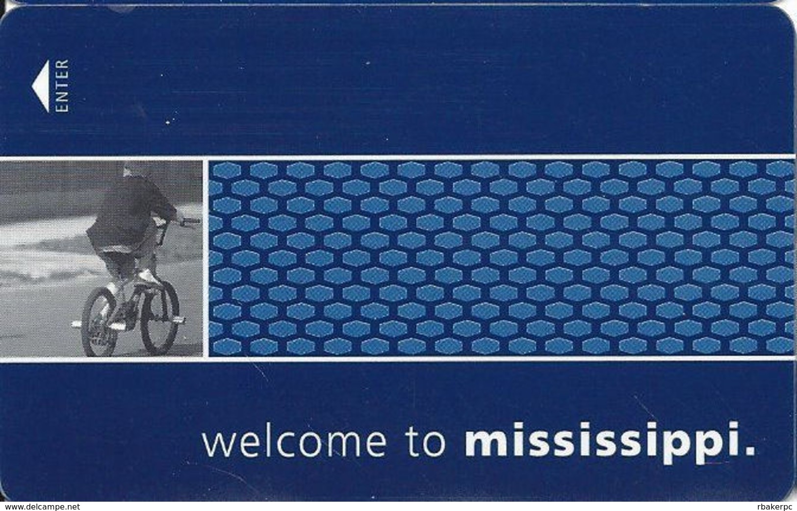 Hampton Mississippi Hotel Room Key Card - Hotel Keycards