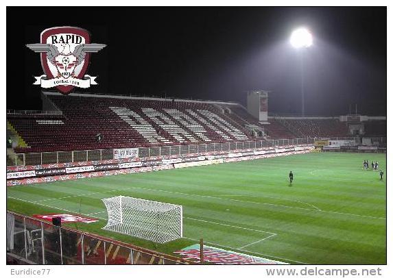 Stadium Stadionul Giule&#351;ti-Valentin St&#259;nescu (FC Rapid Bucure&#351;ti, Romania) Postcard - Size: 15x10 Cm. Apr - Fútbol