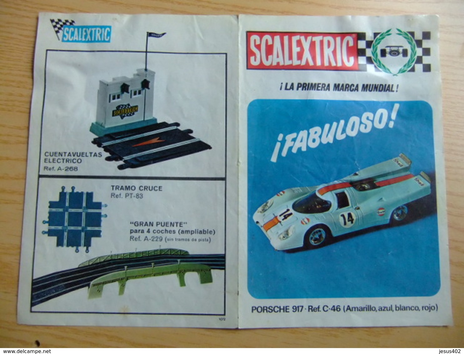 SCALEXTRIC ACCESSOIRES Publicidad Coches Antiguos De Scalextic - Autorennbahnen