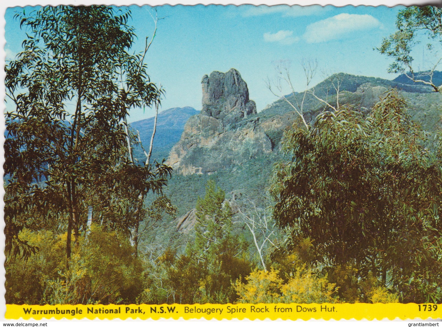 Belougery Spire Rock From Dows Hut, Warrumbungle National Park, NSW - Unused - Other & Unclassified