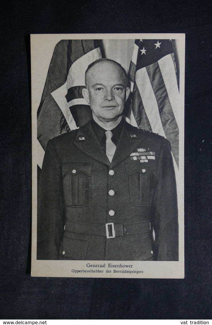 MILITARIA - Carte Postale - Guerre De 1939 / 45 - Général Eisenhower - L 35386 - Weltkrieg 1939-45