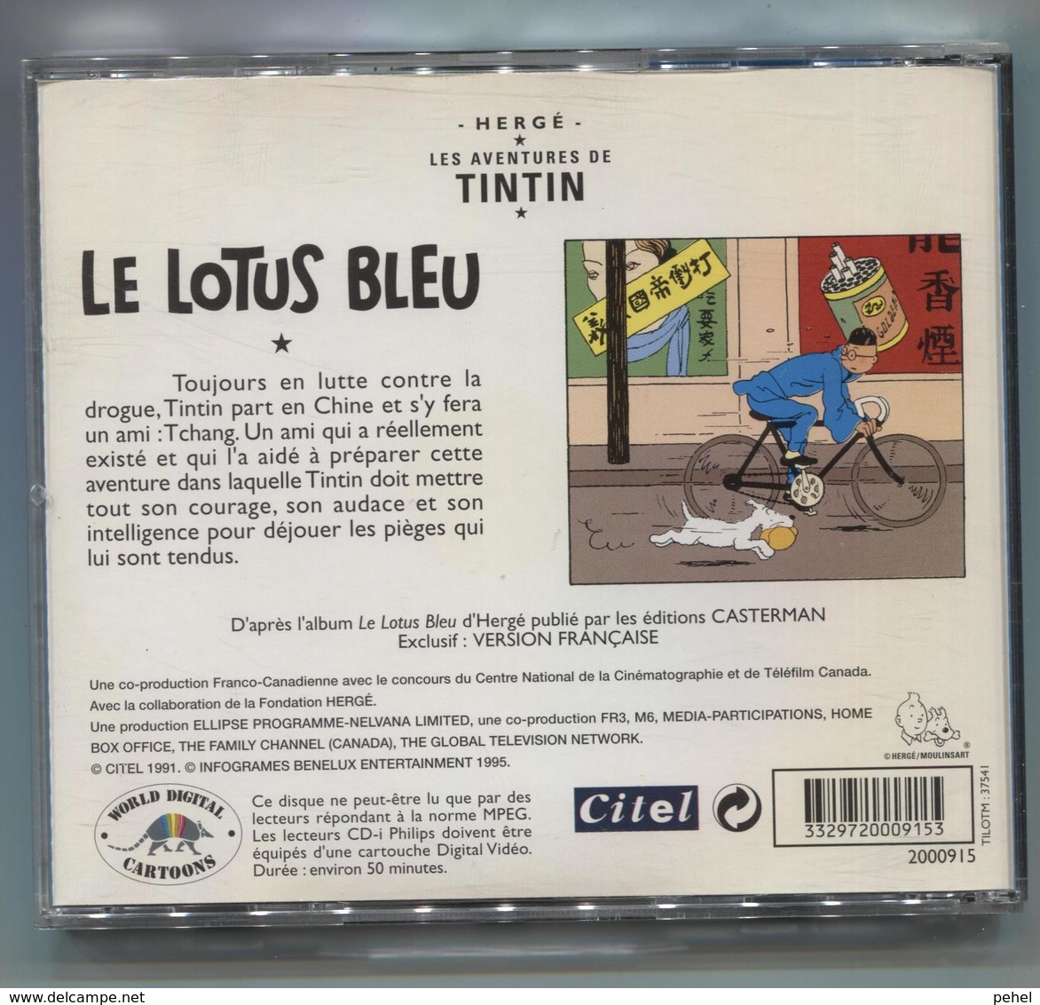 LE  LOTUS  BLEU  /  VIDEO  CD - Autres Formats