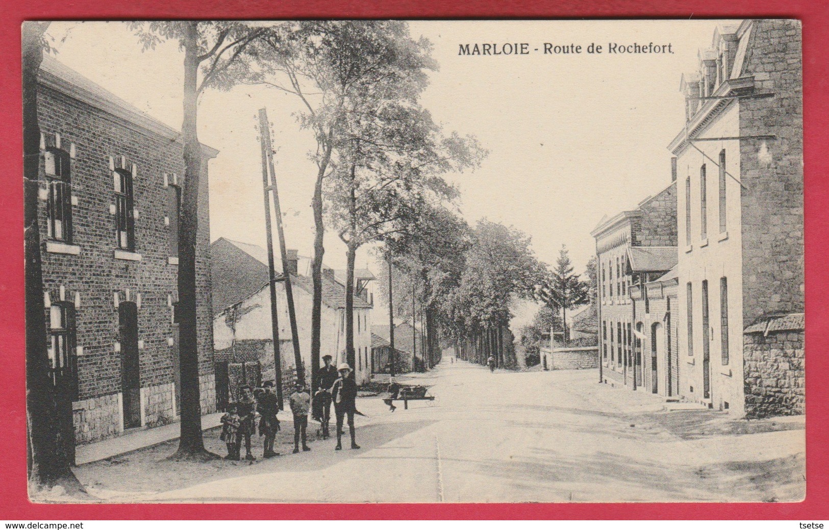 Marloie - Route De Rochefort - 19?? ( Voir Verso ) - Marche-en-Famenne