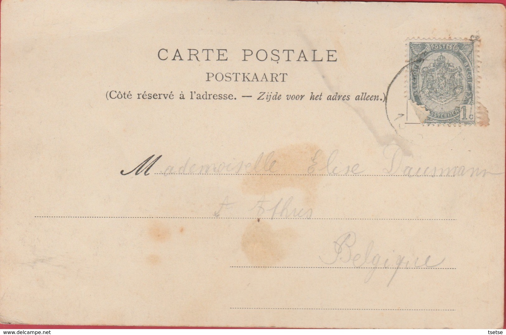 Marloie - Hôtel Lambert Et La Gare - 190?  ( Voir Verso ) - Marche-en-Famenne