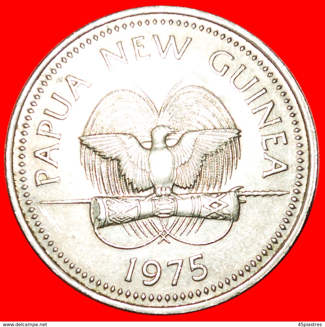 + GREAT BRITAIN BIRD: PAPUA NEW GUINEA ★ 20 TOEA 1975! LOW START ★ NO RESERVE! - Papua-Neuguinea