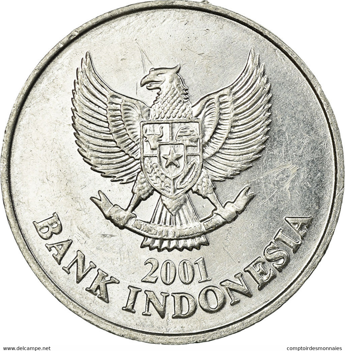 Monnaie, Indonésie, 100 Rupiah, 2001, TTB, Aluminium, KM:61 - Indonésie