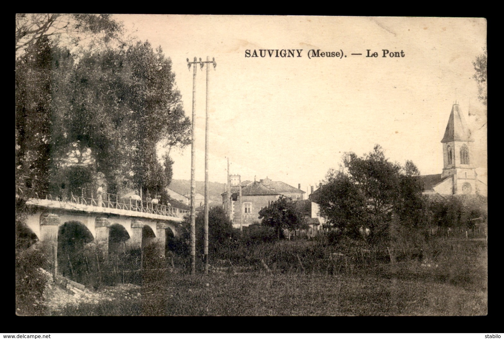 55 - SAUVIGNY - LE PONT  - SANS EDITEUR - Autres & Non Classés