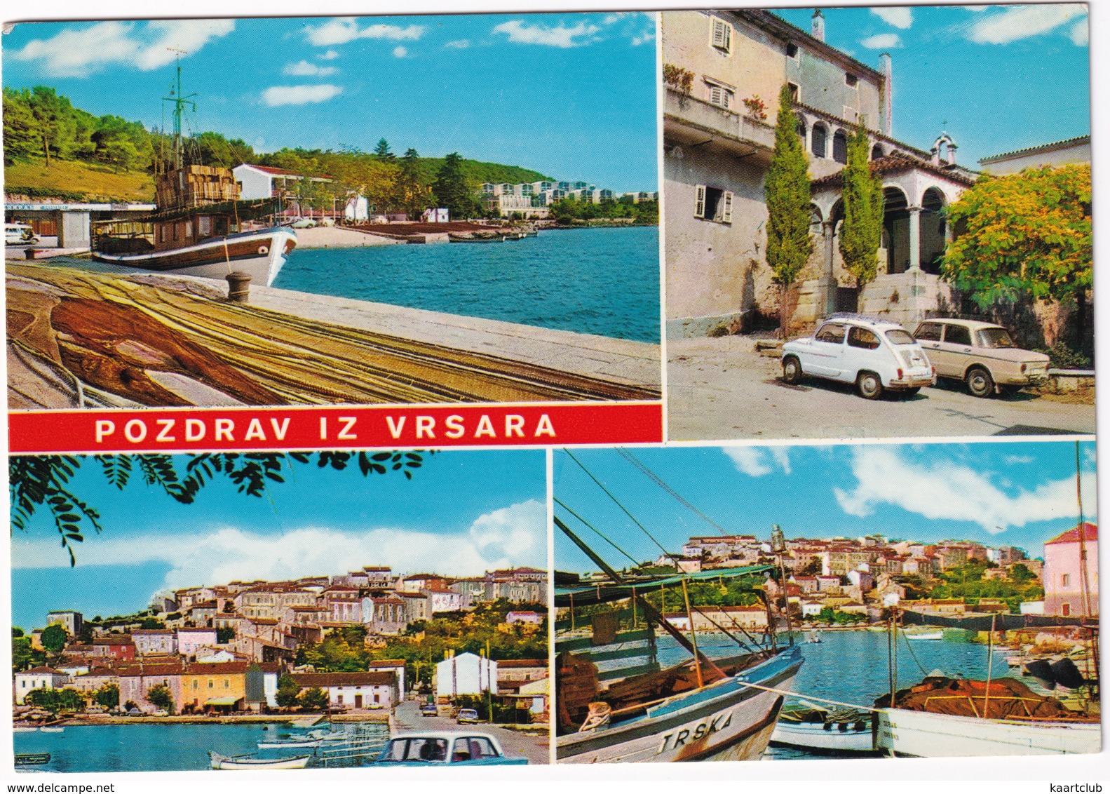 Vrsara: FIAT-ZASTAVA 600, 1100 R - Boats - (Croatia, YU.) - Toerisme