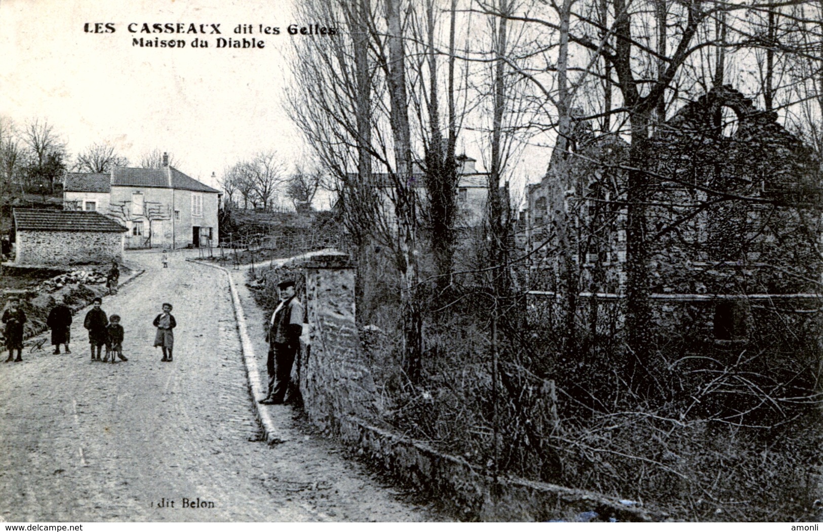 91. ESSONNE - VILLEBON. LES CASSEAUX Dit Les Gelles. La Maison Du Diable. - Palaiseau