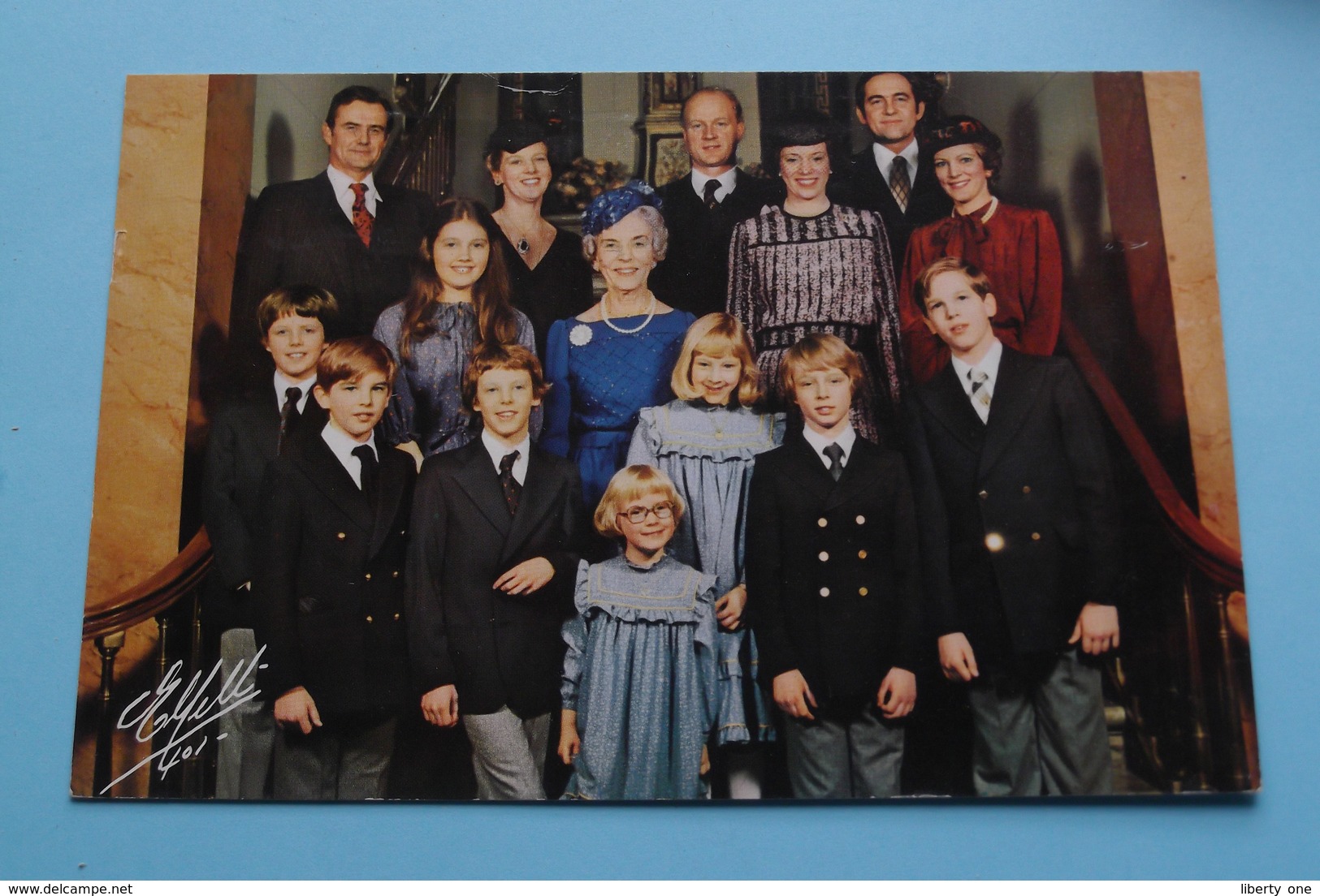 The DANISH ROYAL FAMILY ( Dronning INGRID Og Dronning MARGRETHE ) Anno 1981 ( Zie Foto ) Danske ! - Familles Royales