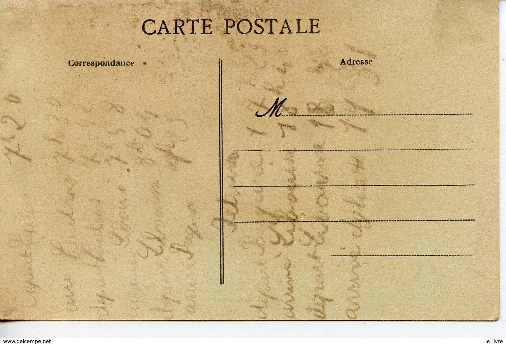 1416. CPA 33 ST CHRISTOPHE DE DOUBLE. ENTREE DU BOURG - Autres & Non Classés